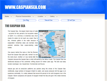 Tablet Screenshot of caspiansea.com